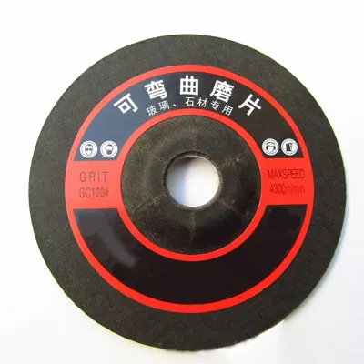4inch 100*2.5*16mm Abrasive Wheel Glass Stone Grinding Disc Fiber Reinforced Resin Blade for Angle Grinder 120#