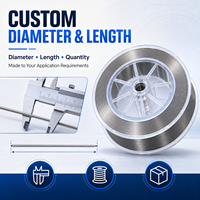 Produksi Kawat Molibdenum CustoCustom Diameter dan Panjang Dapat Disesuaikan Label dan Kemasan Pribadi Dapat Disesuaikan