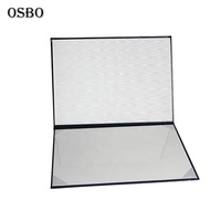 Couverture de bagage pliable, certificat en cuir A4 de haute qualité