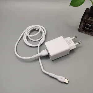 Hotriple B2euT üst satıcı 2.4A hızlı şarj cep telefon USB şarj cihazı takım ab tak seyahat adaptörü duvar şarj tipi C kablo ile