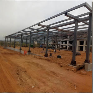 Structure moderne en acier à portée transparente Atelier de stockage de produits dangereux extensible à faible coût Garage Bâtiment Centre commercial Hôtel Appartement École - Product Image 3