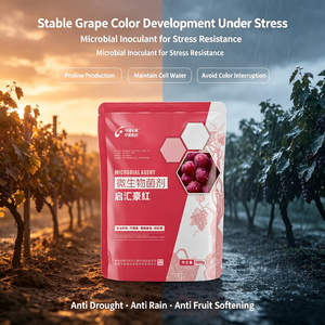 Inoculante Microbiano Orgánico Anti-Estres de Liberación Lenta para Uvas, Previene la Interrupción del Color por Lluvia, para Cultivadores Internacionales de Frutas - Product Image 1