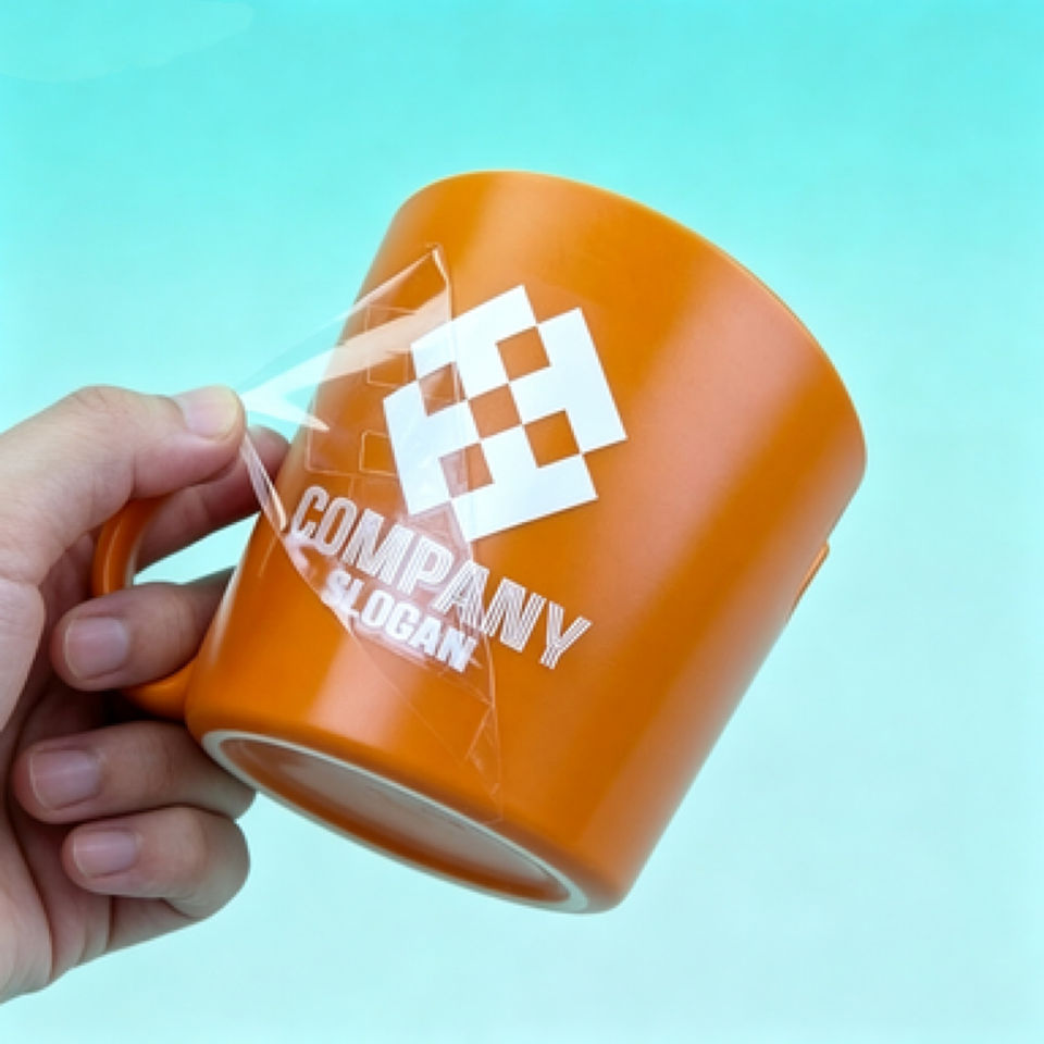 Custom Durable Vinyl UV for Transfer Stickers Custom Logo Cold Transfer ...