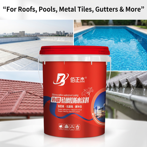Membrane liquide élastomère résistante aux UV, revêtement imperméable en caoutchouc de silicone pour toits, piscines, surfaces métalliques - Product Image 3
