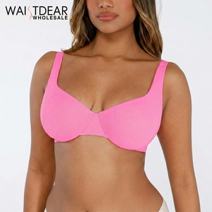 <span class=keywords><strong>Soutien</strong></span>-<span class=keywords><strong>gorge</strong></span> sans couture à armatures pour femme, grande taille, décolleté en V profond, effet push-up, pour tous les jours, pour adultes, vente en gros Waistdear - Product Image 1