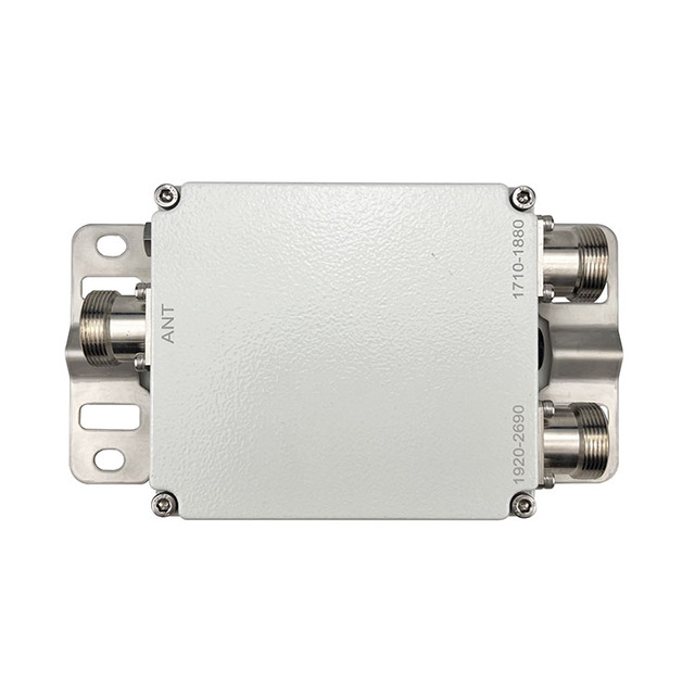 RF Passive 2 Way Combiner 1920-2690&1710-1880MHz DIN Female Dual Band High Isolation Diplexer VSWR 1.25 Insertion Loss