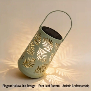 Lanterne solaire d'extérieur, étanche, en métal, lumière solaire pour patio, cour, véranda, décoration de jardin, <span class=keywords><strong>Noël</strong></span>, anniversaire - Product Image 4