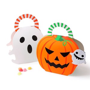 กล่องของขวัญกระดาษขนาดเล็กสำหรับวันฮาโลวีน ใส่ขนมได้ ปรับแต่งได้ตามความต้องการ - Product Image 2