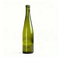 Botol Kaca Silinder Voltan 750ml untuk Wiski, Rum, Minuman Keras, Segel Gabus, Transparan, Premium, Wadah Penyimpanan Kuat