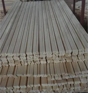 Batang perenggang kanvas kayu cemara/pinus, batang perenggang tugas berat 2.5 inci ukuran besar