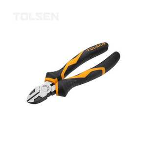 Tolsen 160 180mm CRV Dây Chéo Cắt kìm <span class=keywords><strong>v</strong></span>ới hai thành phần nhựa xử lý - Product Image 3