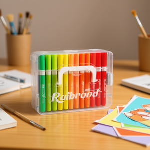 Marcadores Acrílicos, Juego de 60 Colores Arcoíris, Materiales de Arte para Dibujar y Manualidades - Product Image 2