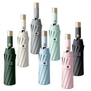 ร่มอัตโนมัติ 72 ก้าน ขนาดใหญ่ สำหรับผู้หญิง พับได้ รุ่นใหม่ ปุ่มเดียว พับเก็บได้ทั้งหมด ป้องกันลมแรง กันแดด - Product Image 1