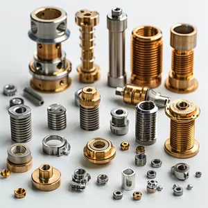 CNC phay biến nhôm thép đồng thau ABS gia công dịch vụ tùy chỉnh công nghiệp 5 trục Y tế tự động CNC các bộ phận