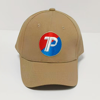 Gorra de Béisbol de 6 Paneles con Visera Curva, Estilo Vintage, Perfil Bajo, Ajustable, Personalizable con Bordado 3D, Tela de Algodón
