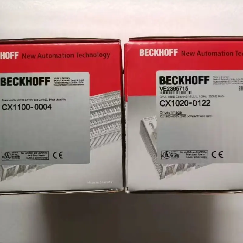 CX1020-0023 CX1020-0120 CX1020-0121 CX1020-0122 CX1020-0123 स्टेशन मास्टर मॉड्यूल पीएलसी मूल Beckhoff नियंत्रक जर्मनी