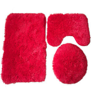 Set di 3 <span class=keywords><strong>Tappeti</strong></span> da <span class=keywords><strong>Bagno</strong></span> <span class=keywords><strong>Moderni</strong></span> Morbidi e Assorbenti, Tappetino <span class=keywords><strong>per</strong></span> WC e <span class=keywords><strong>Bagno</strong></span> in Morbida Fibra Soffice - Product Image 6
