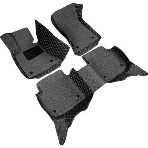 Tapis de sol de voiture TONGHUI de luxe imperméables à double couche en cuir/PVC de 20 mm d'épaisseur, ensemble complet pour ACURA MDX RDX ZDX TSX RL TL CDX TLX - Product Image 3