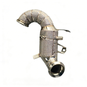 Vortex Tuning Downpipe Sport Catalyzed à Haut Débit pour Mercedes Benz A45S CLA45S GLA45 2.0T 2019-2023 - Product Image 1