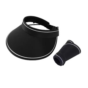 Chapeau de soleil à large bord pliable, protection UV, respirant, pour femmes, été, cyclisme en plein air, bleu - Product Image 3