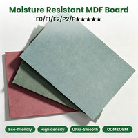 Vente directe usine – Panneau MDF de première qualité, résistant à l'humidité, écologique, placage bois, imperméable, vert, 18mm/15mm, pour chambre à coucher