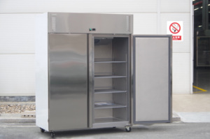 Refrigerador Comercial de Doble Puerta de Acero Inoxidable Estilo Europeo a Precio de Mayoreo para Uso en Restaurantes y Cocinas LB800-AR02 Co - Product Image 5