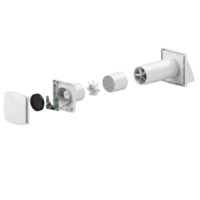 Ventilateur d'air frais HRV à économie d'énergie avec technologie de récupération de chaleur pour la ventilation des appartements