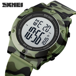 Skmei Digital Watch 50M Waterproof Men's Sports Electronic Watch Camouflage Strap - Product Image 2