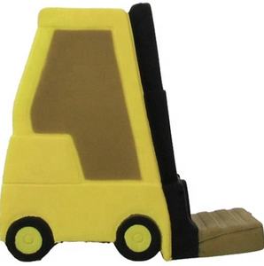 Logotipo personalizado Regalos promocionales PU Espuma Carretilla elevadora Bolas de estrés Carretilla elevadora en forma de bola para aliviar el estrés - Product Image 2