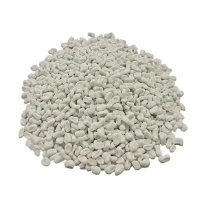 Caco3 Filler Masterbatch Super White Calcium Carbonate Granules For Molding