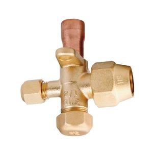 วาล์วบริการทองเหลืองสำหรับระบบทำความเย็น/เครื่องทำความเย็น รุ่น SSV รับประกัน 1 ปี ผลิตในประเทศจีน - Product Image 3