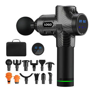 Pistola de Masaje Económica con Pantalla Táctil LCD de 30 Velocidades, Pistola de Masaje Grande para Gimnasio y Fitness, Vibración, Masaje Profundo de Tejidos Musculares, Pistola de Percusión Profesional - Product Image 1