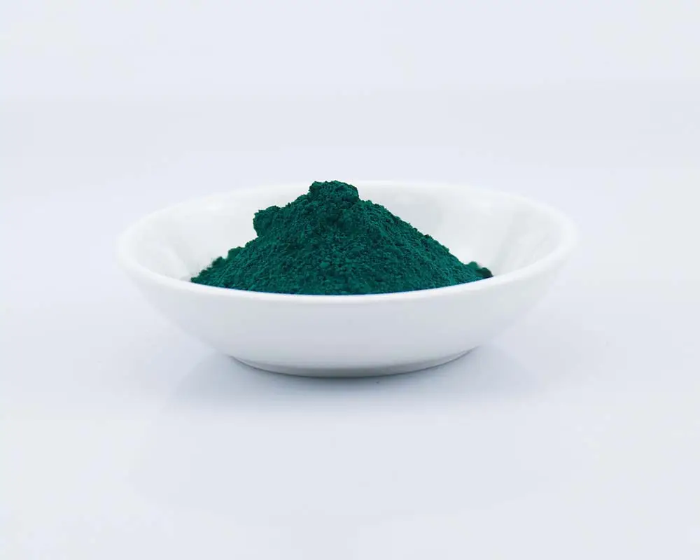 Échantillon gratuit 50g Pigment organique vert 7 de haute pureté