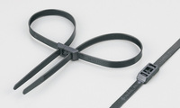 Menottes de conception professionnelle multi-usages Attaches de câble grandes menottes en plastique 12*700mm