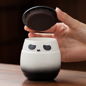 <span class=keywords><strong>Panda</strong></span> gốm trà Canister dễ thương Gấu Trúc lưu trữ <span class=keywords><strong>Jar</strong></span> chống ẩm kín thô gốm nồi nhỏ trà động vật tro urn <span class=keywords><strong>Jar</strong></span> - Product Image 1