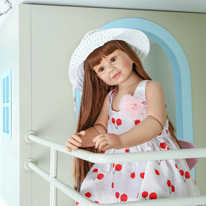 NPK-Muñeca grande de cuerpo completo para niños, juguete de bebé de 87CM, cuerpo completo articulado, <span class=keywords><strong>Reborn</strong></span> - Product Image 3