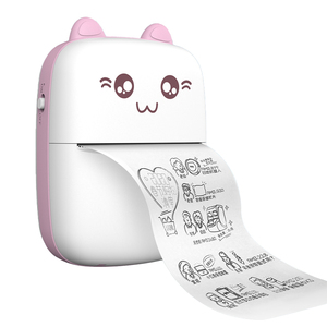 Harga pabrik pencetak label <span class=keywords><strong>mini</strong></span> berbentuk kucing pencetak portabel termal hadiah <span class=keywords><strong>printer</strong></span> kesalahan definisi tinggi - Product Image 3