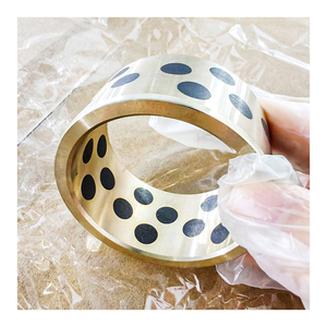 Boulon de glissement autolubrifiant à bride en bronze graphite moulé JDB - Product Image 6