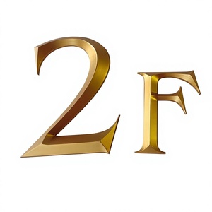 Numeri per Porte di Hotel in Metallo Tridimensionale (Acrilico Rame) Stile Rame Antico per Decorazione Ufficio - Product Image 4