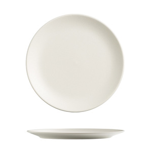 Piatto in Ceramica Classico Opaco Rotondo per Tè del Pomeriggio, Dessert, Snack e Servizio Quotidiano di Cibo, Decorazione Tavola - Product Image 6