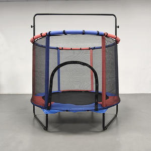 Trampoline pour enfants Zoshine série 55 pouces, haute qualité avec filet de sécurité et barre de maintien, intérieur/extérieur pour enfants - Product Image 4