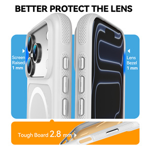 Étui magnétique en TPU+PC de haute qualité pour 14 <span class=keywords><strong>Plus</strong></span>/15/16 Pro Max/17/17 Air/<span class=keywords><strong>8</strong></span> <span class=keywords><strong>Plus</strong></span>/XR, support antidérapant, antichoc - Product Image 4