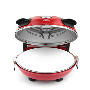 Four à pizza dôme 12 pouces avec ensemble de plaques en argile pour appareils électroménagers - Product Image 1