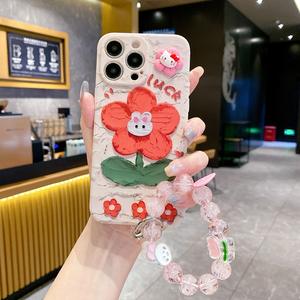 Accesorios de teléfono para OPPO, funda de teléfono resistente a caídas, flor KT tridimensional, cubierta protectora de TPU, para OPPO/1/2/2/2 - Product Image 4