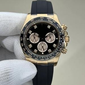 Designer de haute qualité mécanique 7750 4130 4131 mouvement chronographe montres-bracelets verre saphir montre automatique - Product Image 4