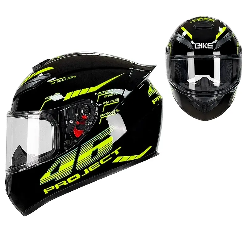 2024 nuovo MSR MS062 più colori Unisex Full Face Motor Cycle casco Cascos Classic Dot Certified Moto da corsa