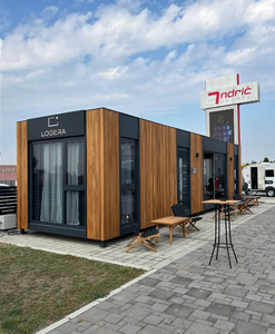 Maisons conteneurs préfabriquées mobiles en verre pour bureaux et résidences extérieures avec <span class=keywords><strong>garage</strong></span> - Product Image 4