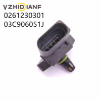 CARTE Capteur Capteur de Pression D'air D'admission 0261230301 03C906051J 03G906051D Pour VW Aller-lf Passat Sagitar Magotan