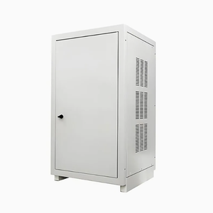 ตู้ไฟฟ้าโลหะแผ่นพร้อมแผงระบายอากาศและดีไซน์ประตูเปิด - Product Image 2