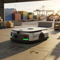 Robot mobile autonome (AMR) robuste de type latente 1000 kg pour la logistique 24/7 des fonderies et des forgeages